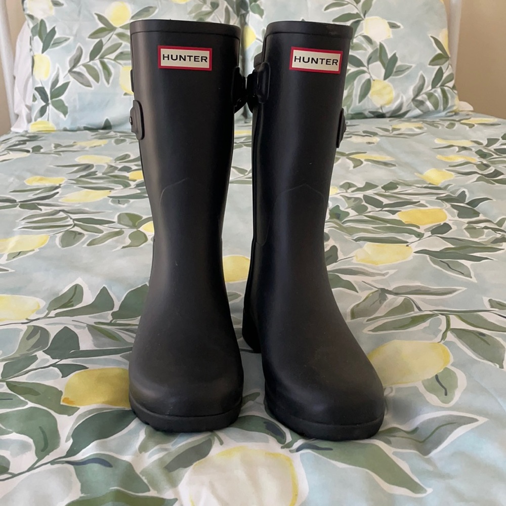 Hunter boots NEVER WORN PERFECT CONDITION
